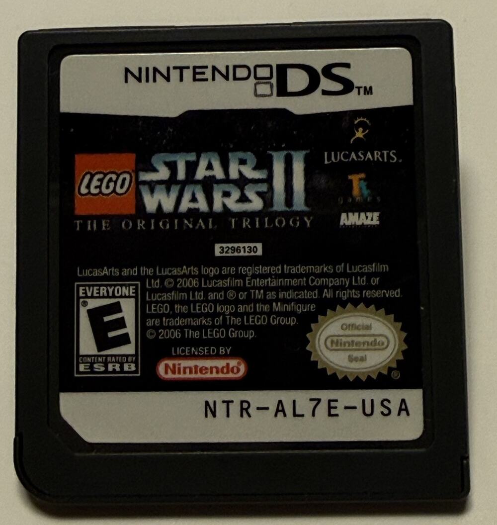LEGO Star Wars II: The Original Trilogy (Nintendo DS, 2006) Cartridge Only